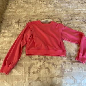 LINI pink detail sweater